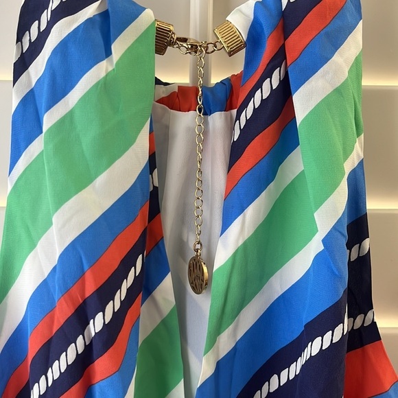 NWT Lilly Pulitzer Kennett Overboard
Stripe Braided Chain Halter Dress Size M - Picture 7 of 12